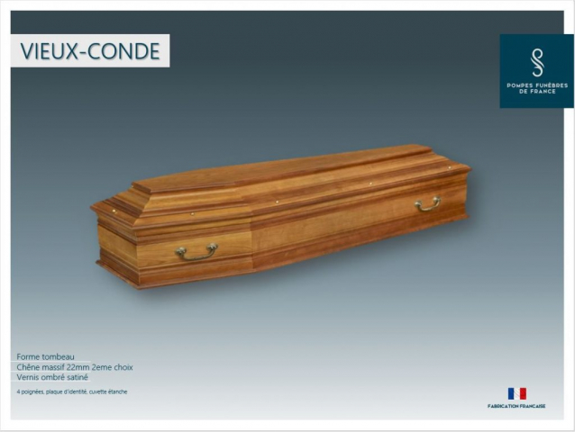 Cercueil inhumation Vieux Condé