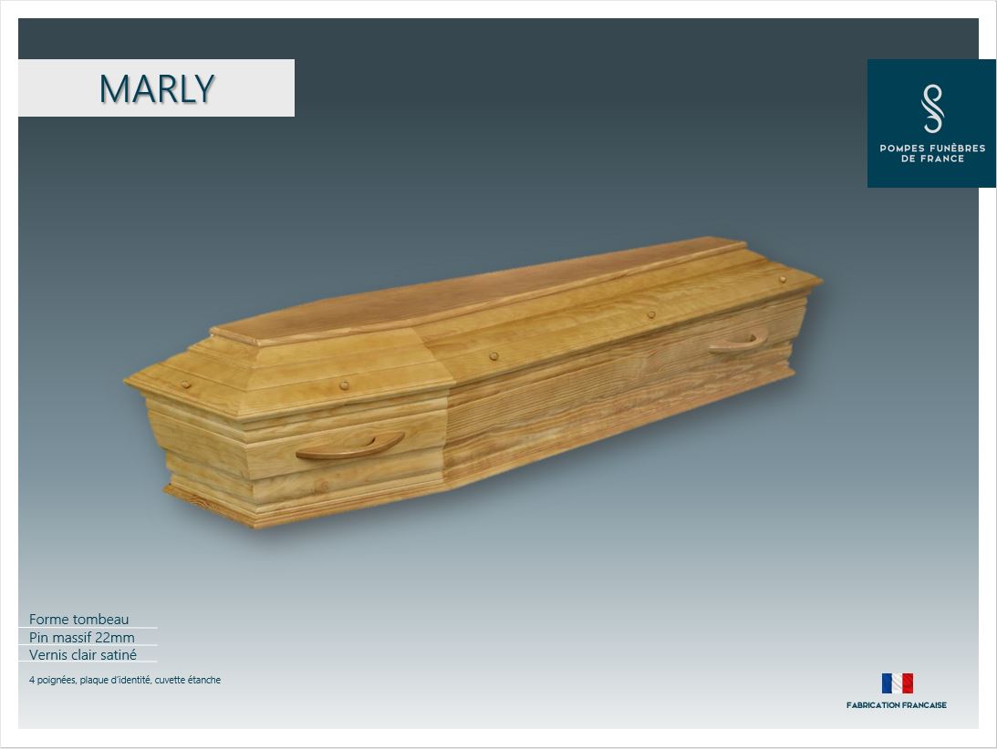 Cercueil crémation Marly